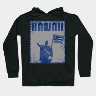 Hawaii United King Kamehameha (blue) by Hawaii Nei All Day Hoodie